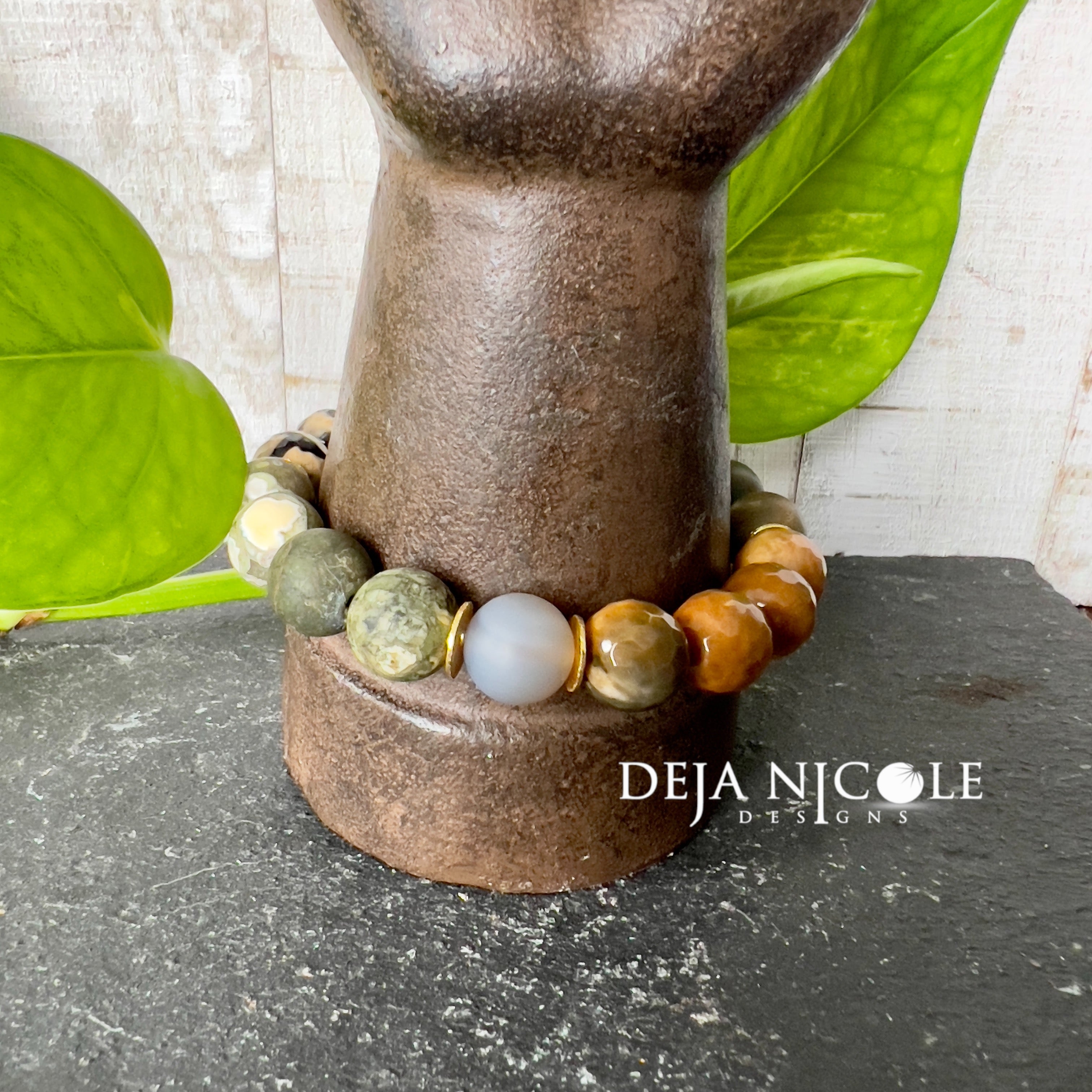 Natural Mystic Gemstone Bracelet