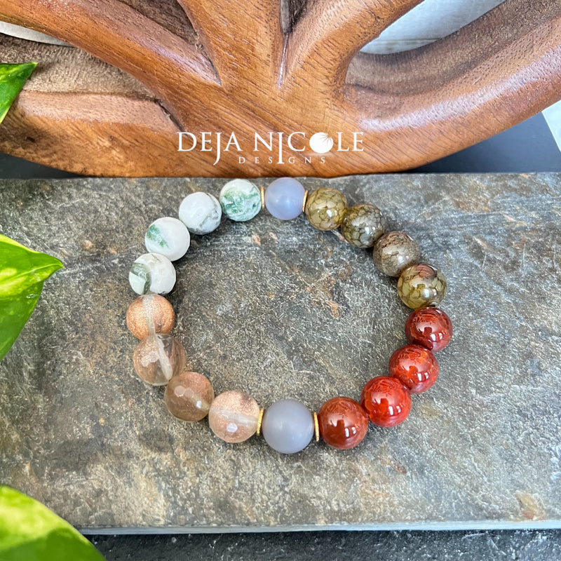 Nature's Harmony Gemstone Bracelet