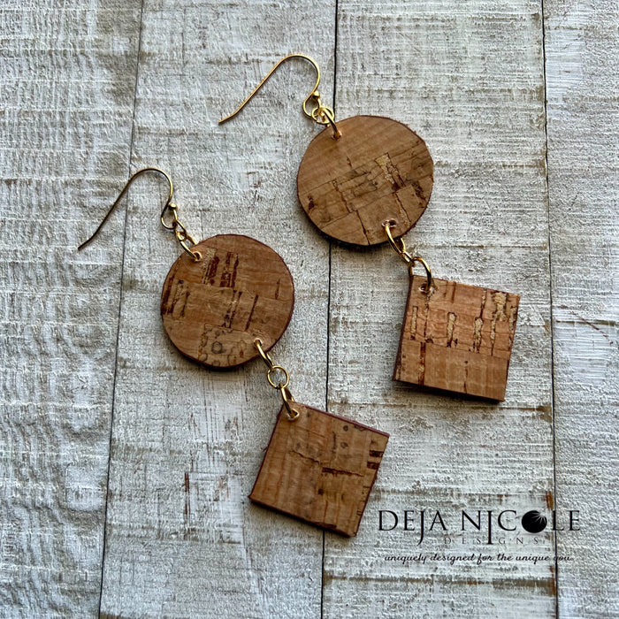 Cork Earrings ￼
