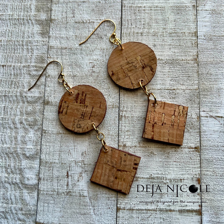 Cork Earrings ￼