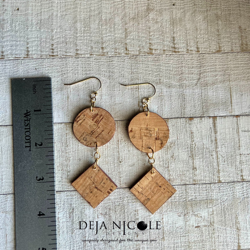 Cork Earrings ￼