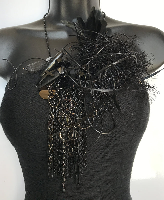 Sadiki Exotic Couture Necklace