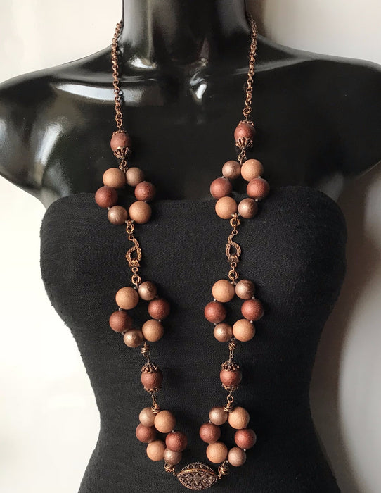 Copper necklace 