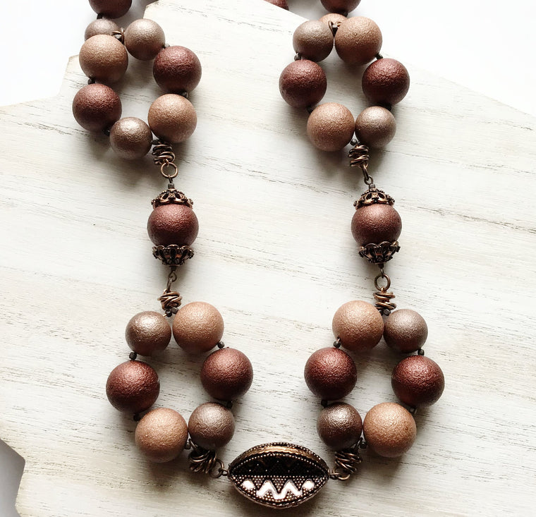 Copper necklace 