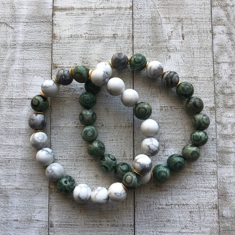 Everest Earthy Gemstone Bracelet