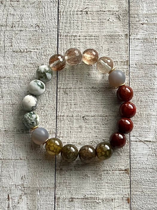 Nature's Harmony Gemstone Bracelet