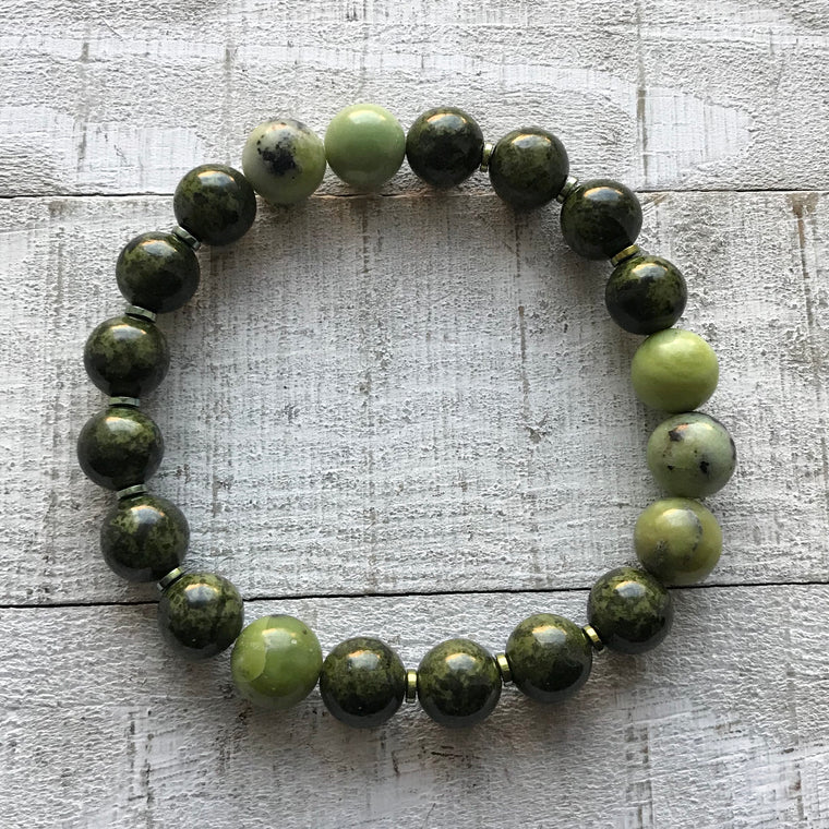 Earthy Prowess Gemstone Bracelet